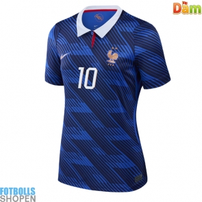 Billiga Frankrike Kylian Mbappe #10 Hemmatröja Dam VM 2026 Kortärmad